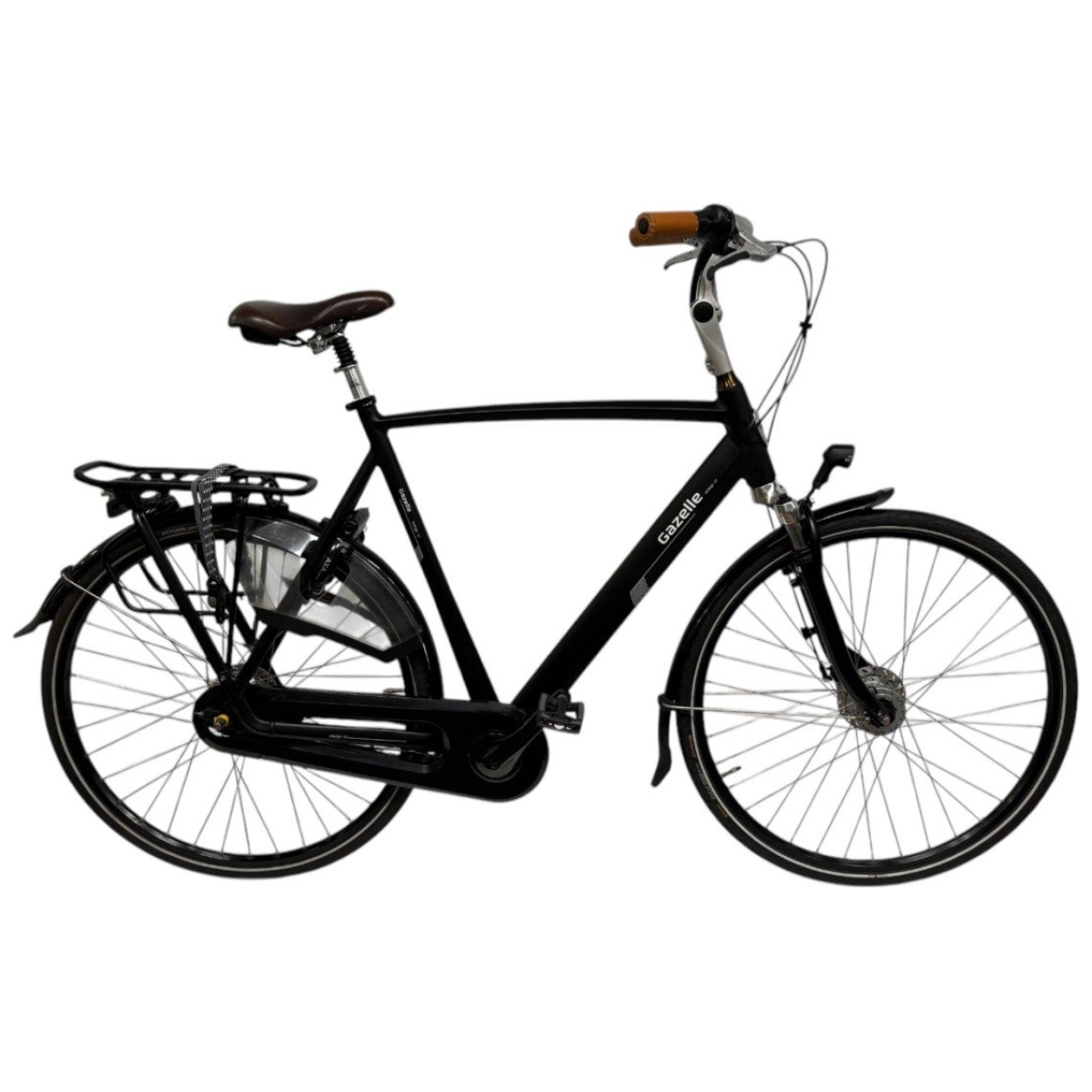 GAZELLE Orange C7+ Heren Black Mat 65cm 2019