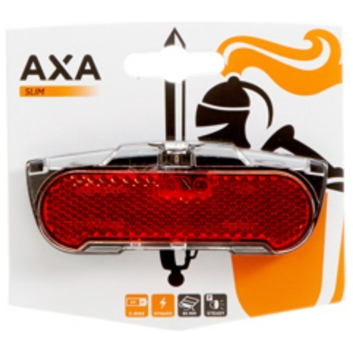 AXA Slim Steady Achterlicht - 80 mm