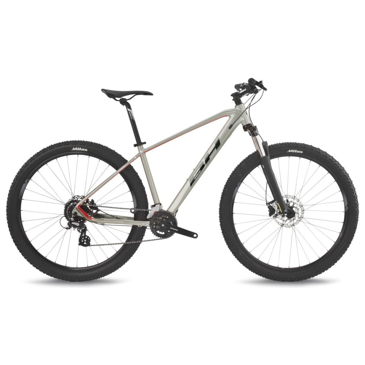 Bh SPIKE 2.0 SILVER-BLACK-RED 44cm 2023