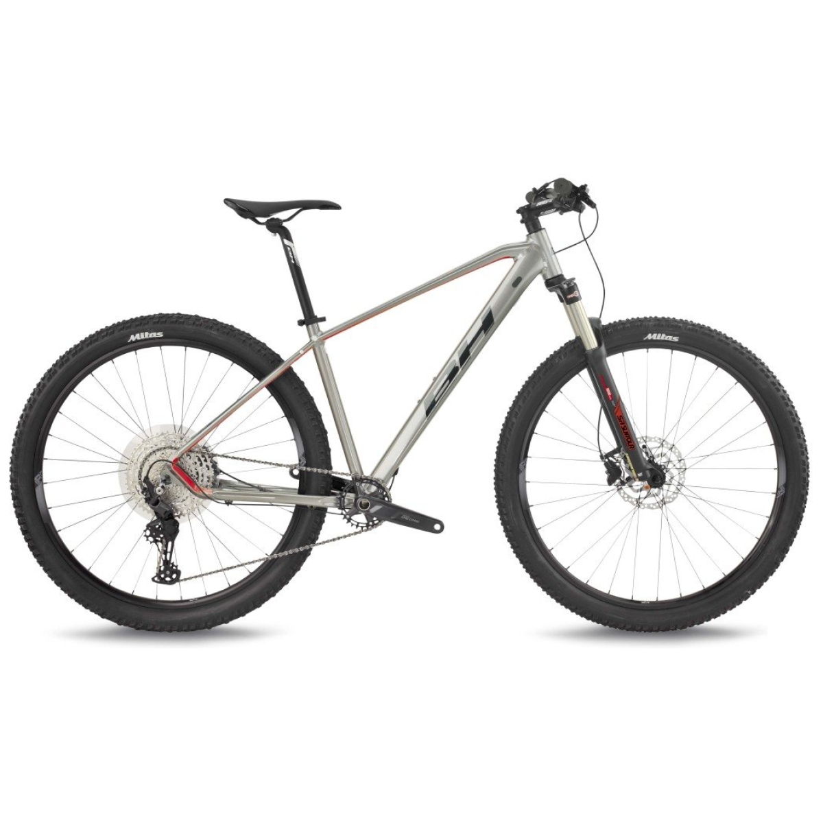 Bh SPIKE 3.0 SILVER-BLACK-RED 48cm 2023