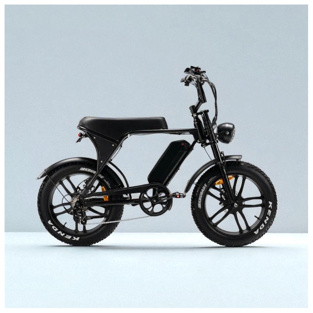 OUXI C80 Fatbike Zwart 2025